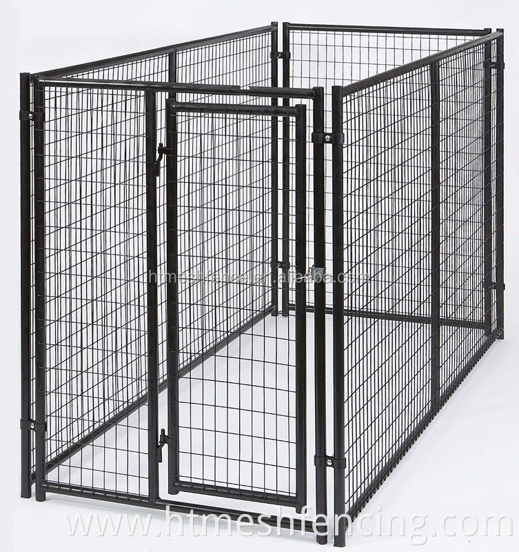5' x 10' x 6' galvanized welded wire outdoor large dog kennel wholesale
